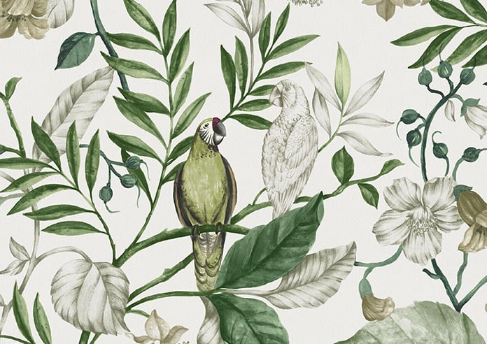 Iquitos, Lush Green - Motorised Roman Blind - Image 7